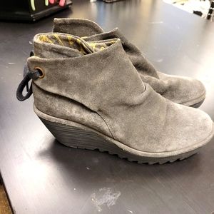 Fly London leather ankle boots